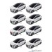 TUIX Rear Spoiler set for Hyundai i30  2011-15 MNR